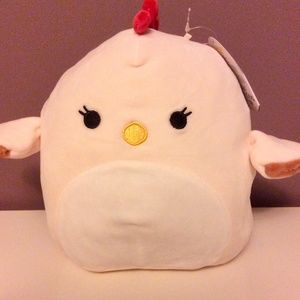 Squishmallow Charity Chicken 8” NWT